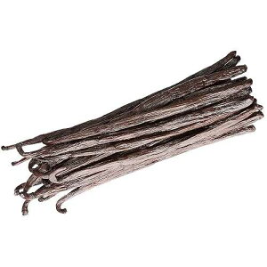 Vanilla Bean Kings 25 Vanilla Beans - Whole Gourmet Grade A Pods for Baking, Homemade Extract, Brewing, Coffee, Cooking - Tahitian