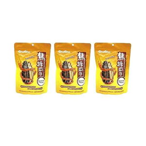 ChaCha Roasted Sunflower Seeds Caramel Flavor, (3 Pack, Total of 16.92oz)