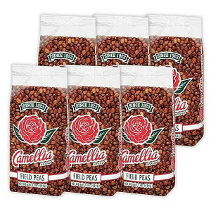 Camellia Brand Dried Field Peas ? Premium Southern Peas for Hoppin�f John, Soups, Stews, Salads, and Casseroles ? Non-GMO, Gluten-Free, High Protein & Fiber, Vegan and Vegetarian Friendly , 1 Pound (Pack of 6