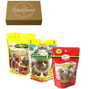Ocho Rios, Chef Eric�fs, JCS Tamarind Candy Balls Variety 3-Pack ? Curated & Packaged by ODatzGood