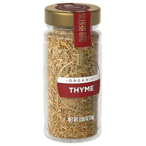 McCormick Gourmet Organic Thyme, 0.65 oz (Pack of 3)