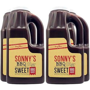 Sonny's Real Pit Bar-BQ Sweet Bar-BQ �\�[�X - 4 �p�b�N Sonny's Real Pit Bar-B-Q Sweet Bar-B-Q Sauce - CASE PACK OF 4