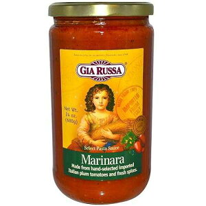 Gia Russa �Z���N�g �}���i�� �p�X�^�\�[�X�A24 �I���X�r (6 �p�b�N) Gia Russa Select Marinara Pasta Sauce, 24-ounce Jars (Pack of 6)