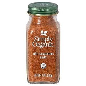 Simply Organic �I�[���V�[�Y���\���g�A�I�[�K�j�b�N�F�� 4.73�I���X 2�p�b�N miubaao Simply Organic All-Seasons Salt, Certified Organic 4.73 oz Pack of 2