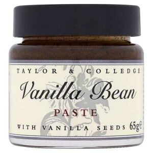 Taylor & College �o�j���r�[�� �y�[�X�g (65g) - 2 �p�b�N Taylor & Colledge Vanilla Bean Paste (65g) - Pack of 2