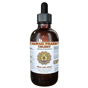 �Z���� (Apiumgraveolens) �t�̃G�L�X 2 �I���X Hawaii Pharm Celery (Apium graveolens) Liquid Extract 2 oz