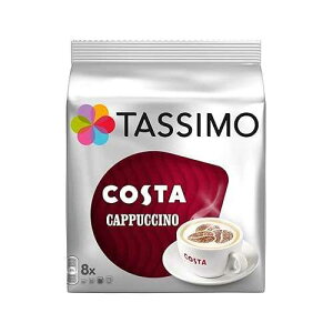 �^�b�V�� �R�X�^ �J�v�`�[�m X3 �p�b�N ���v 48 T �f�B�X�N �J�v�Z�� Tassimo Costa Cappuccino X3 Packs Total 48 T Discs Capsules