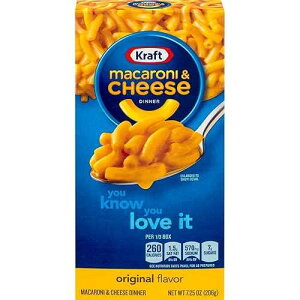 Kraft Macaroni & Cheese, 7.25 oz Box (Pack of 12)