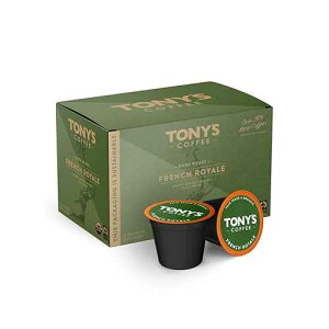Tony's Coffee French Royale Dark Roast Coffee Single Serve Pods, 10 ct