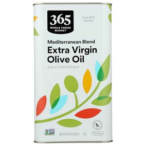365 Everyday Value 365 by Whole Foods Market, Extra Virgin Mediterranean Olive Oil, 101.4 Fl Oz