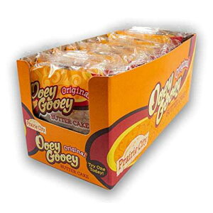Prairie City Bakery Ooey Gooey Butter Cake Individually Wrapped On The Go Dessert Sweet Treats Perfect For Snacking 2 Ounce Snack Cakes Pack of 10 (Original)