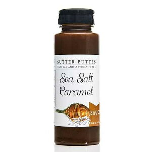 Sutter Buttes Sea Salt Caramel Dessert Sauce - 11.5 Ounce Bottle