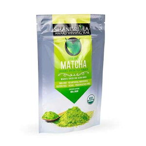 Shangri-La Tea Company Matcha Organic Powder, Certified USDA Organic, Gluten Free, Non-GMO, Ceremonial Grade, Green Tea, 3.5 Ounce (Makes Over 60 Servings)
