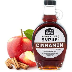 The Tiny House Fine Southern Foods The Tiny House Cinnamon Apple Cider Syrup Handmade Concentrated Cider Syrup from Fresh Pressed Apples A Perfect Breakfast Syrup & Pancake Syrup Proudly Made in the USA 8 Ounce Bottle