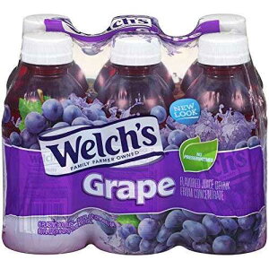 �E�F���`�̃O���[�v�W���[�X 6�J���b�g�A10�I���X Welch's Grape Juice 6 ct, 10 oz