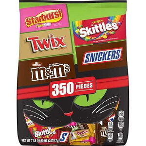 �}�[�Y �`���R���[�g & ���A �n���E�B�� �L�����f�B �o���G�e�B �~�b�N�X (M&M'S�ASNICKERS�ATWIX�ASTARBURST & SKITTLES)�A350 �A122.6 �I���X�� Mars Chocolate & More Halloween Candy Variety Mix (M&M'S, SNICKERS, TWIX, STA