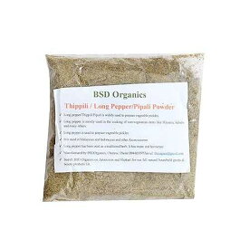 BSD Organics/Thippili/Long Pepper/Pipali Powder 50g