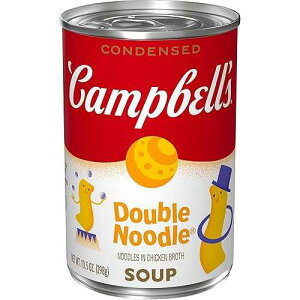 Campbell's Condensed Kids Double Noodle Soup, 10.5 oz Can