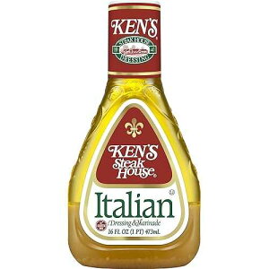 Ken's Steak House Italian Dressing & Marinade, Gluten Free, 16 oz.