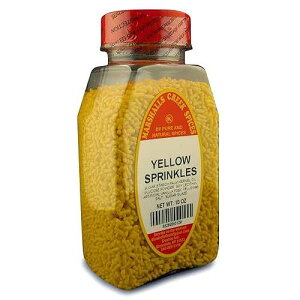 Marshalls Creek Spices Marshall�fs Creek Spices Sprinkles Yellow, 10 Ounce