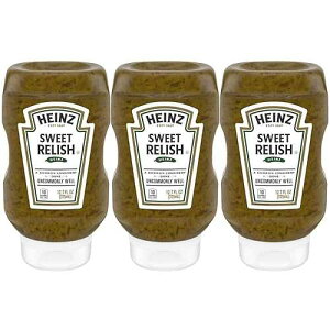 �n�C���c �X�E�B�[�g �����b�V�� 12.7 �I���X �{�g�� (3 �p�b�N) Heinz Sweet Relish 12.7 Ounce Bottle (Pack of 3)