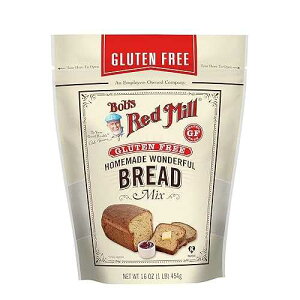 Bob's Red Mill Gluten Free Homemade Wonderful Bread Mix, 16oz (Pack of 1) - Gluten Free, Kosher