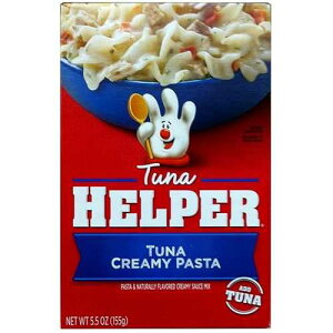 Betty Crocker �c�i �N���[�~�[ �p�X�^ �c�i �w���p�[ 5.5�I���X (4 �p�b�N) Betty Crocker TUNA CREAMY PASTA Tuna Helper 5.5oz (4 Pack)