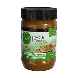 Simple Truth �I�[�K�j�b�N ���������Ȃ��J���J���s�[�i�b�c�o�^�[ (2 �p�b�N) Simple Truth Organic No Stir Crunchy Peanut Butter (2 Pack)