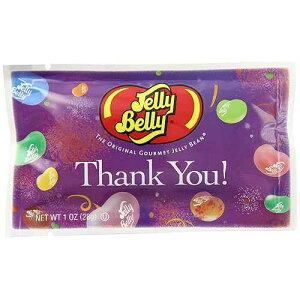 Jelly Belly Thank You �W�F���[�r�[���Y�A�A�\�[�g�t���[�o�[�A1 �I���X�A30 �p�b�N Jelly Belly Thank You Jelly Beans, Assorted Flavors, 1-oz, 30 Pack