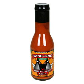 ウィングタイム バッファローウィングソース ミディアム 13.0オンス(3個パック) Wing Time Buffalo Wing Sauce Medium 13.0 OZ(Pack of 3)