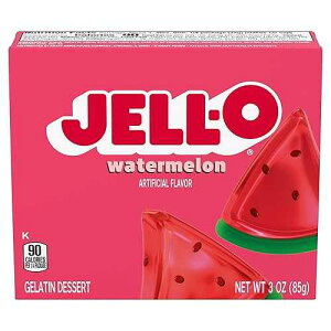 �W�F�� �X�C�J�A�[���`�� �f�U�[�g Jell-O Watermelon, Gelatin Dessert