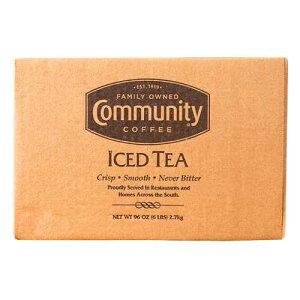 Community Coffee Pre-Measured Iced Tea Filter Packs for 3 Gallon Commercial Tea Urns, 24 Count (Pack of 1)