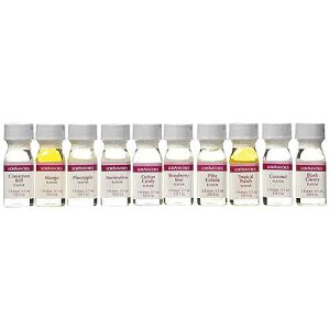 LorAnn Oils LorAnn SS Tropical Variety pack, 1 dram (.0125 fl oz - 3.7ml) bottles - 10 pack