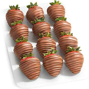 �m�� A Gift Inside Milk Madness Chocolate Dipped Strawberries - 12 Berries