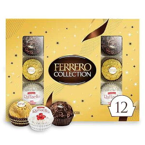 ??? ???, 12??, ???? ?? ?? ???? ?? ???, ?? ??? ? ??? ???, ??? ??? ???? ?? ??, 4.6?? Ferrero Rocher Ferrero Collection, 12 Count, Premium Gourmet Assorted Hazelnut Mil