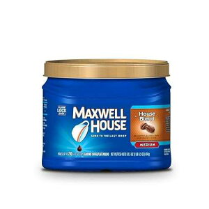 �}�N�X�E�F�� �n�E�X �O���E���h �R�[�q�[ �n�E�X �u�����h (24.5�I���X �o�b�O) Maxwell House Ground Coffee House Blend (24.5oz Bag)