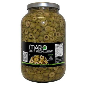Mario Camacho Foods Manzanilla Sliced Olives without Pimiento, 33 Ounce (Pack of 10)
