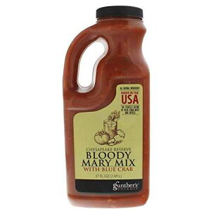 �`�F�T�s�[�N�ی��A�u���b�f�B���A���[�~�b�N�X�ƃ��^���K�j Gunther's Gourmet Chesapeake Reserve, Bloody Mary Mix with Blue Crab