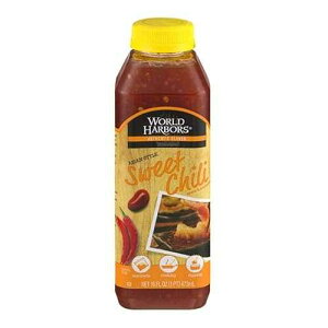 World Harbors - �X�C�[�g�`���}���l�ƃ\�[�X�A6 �p�b�N (16 �I���X�̃{�g��) World Harbors-Sweet Chili Marinade And Sauce, Pack of 6 (16 oz bottles)