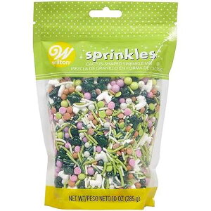 Wilton Cactus and Llama Sprinkles Mix, 10 oz.