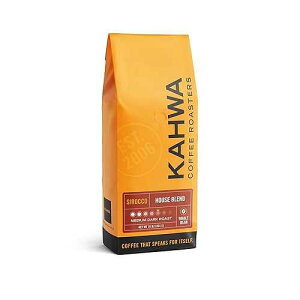 Kahwa Coffee Roasting Kahwa Coffee Sirocco Medium Dark Roast House Blend, Whole Bean Coffee, 1 lb Bag