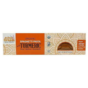 �A���f�X�h���[�� �L�@�^�[�����b�N�X�p�Q�b�e�B�p�X�^ (12�p�b�N) Andean Dream Organic Turmeric Spaghetti Pasta (12 Pack)