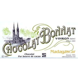 Bonnat Chocolate Chocolat Bonnat Madagascar 75% Dark Chocolate Bar