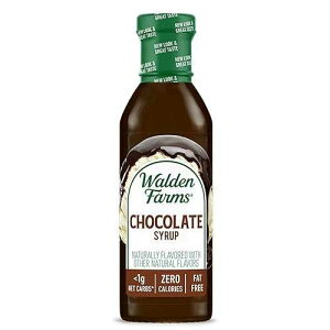 Walden Farms Chocolate Syrup ? Perfect for Coffee, Desserts, Ice Cream ? Zero Calorie, Sugar-Free, Low Carb, Keto-Friendly, Gluten-Free, Vegan ? 12 oz Bottle