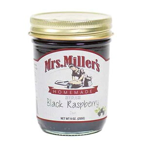 Mrs. Miller's Mrs Millers Jam Black Raspberry Sdls, 9 Oz