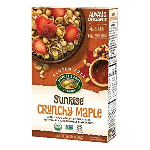 Nature's Path Organic Gluten-Free Cereal, Crunchy Maple Sunrise, 10.6 Ounce Box (Pack of 12)
