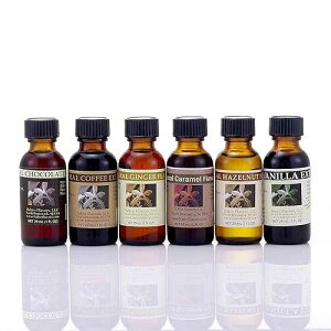 Bakto Flavors �i�`������ �R���N�V�����A�X�C�[�g �u���E���A0.925 �|���h - 6 �Z�b�g Bakto Flavors Natural Collection, Sweet Brown, 0.925 Pound - Set of 6