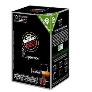 Caffe' Vergnano 1882 Caffe Vergnano spresso Intenso Capsules 3 Boxes Medium Roast