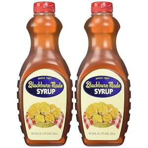 �m�� Blackburn's Pancake & Waffle Syrup, 24 Oz (Pack of 2) ? Rich, Sweet Flavor Perfect for Breakfast, Baking, & Desserts (Pack of 2, Original)