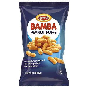 Bamba �s�[�i�b�c�o�^�[�X�i�b�N �S�V�R�s�[�i�b�c�o�^�[�R�[���p�t�X�i�b�N (3.5�I���X�o�b�O12�p�b�N) Osem Bamba Peanut Butter Snacks All Natural Peanut Butter Corn Puff Snack (Pack of 12 3.5oz Bags)